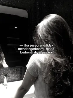 tidak mendengarkan