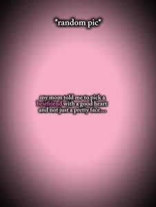 ibuku menyuruhku memilih 