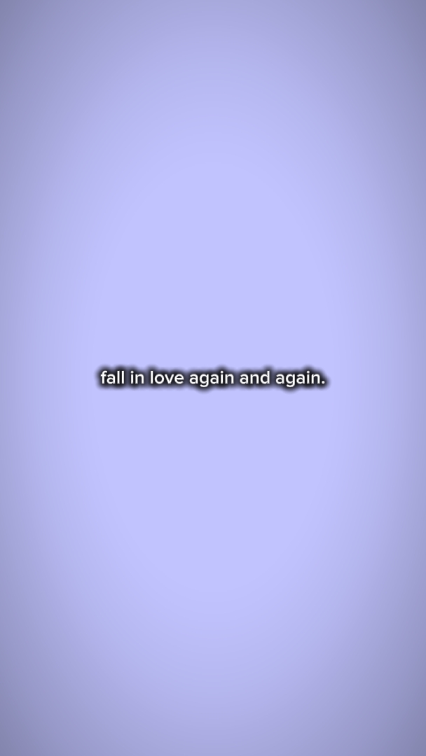 fall in love again