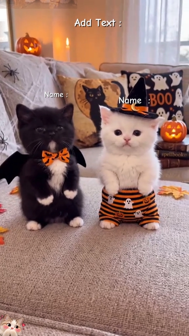 Tendencia de gato lindo 