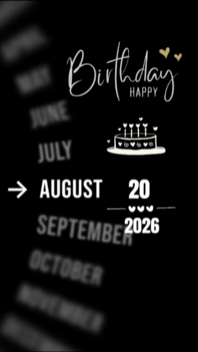 CUMPLEAÑOS 20 DE AGOSTO
