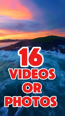 16 videos or photos