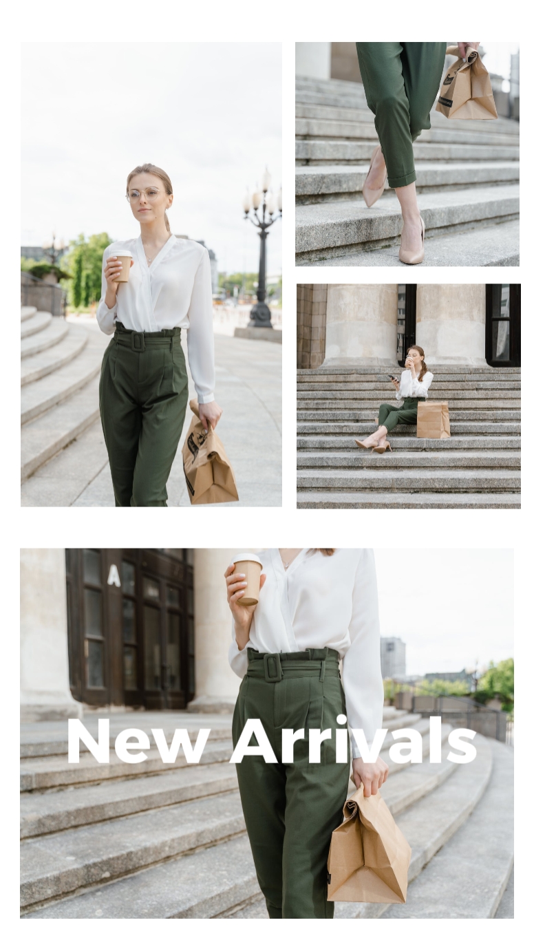 Kleidung Produkt Display Tiktok Stil