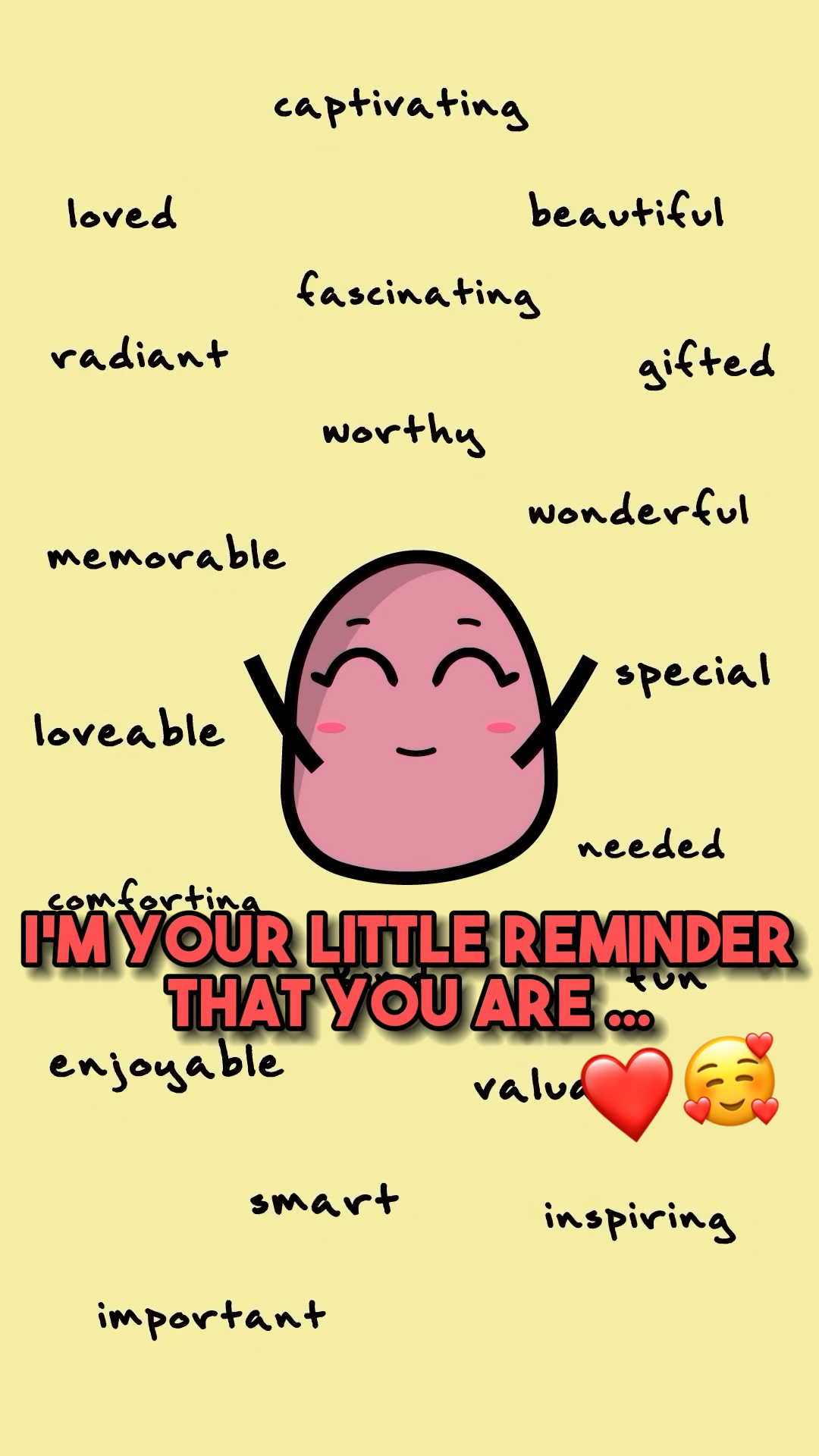 Eu sou seu lembrete❤️🥰