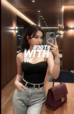 Boots with the fur