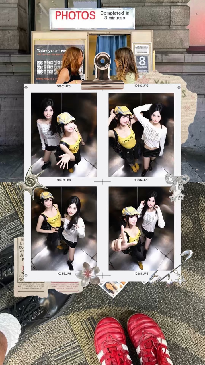 Photo Booth template