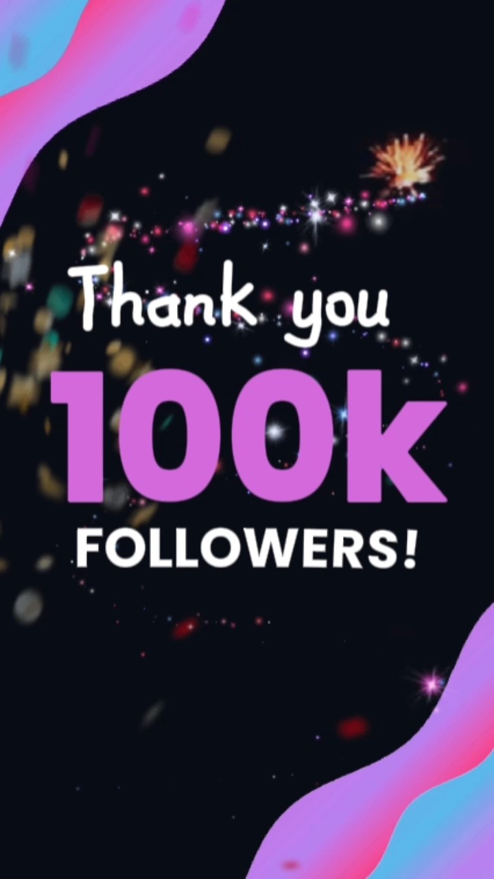 OBRIGADO 100K SEGUIDORES
