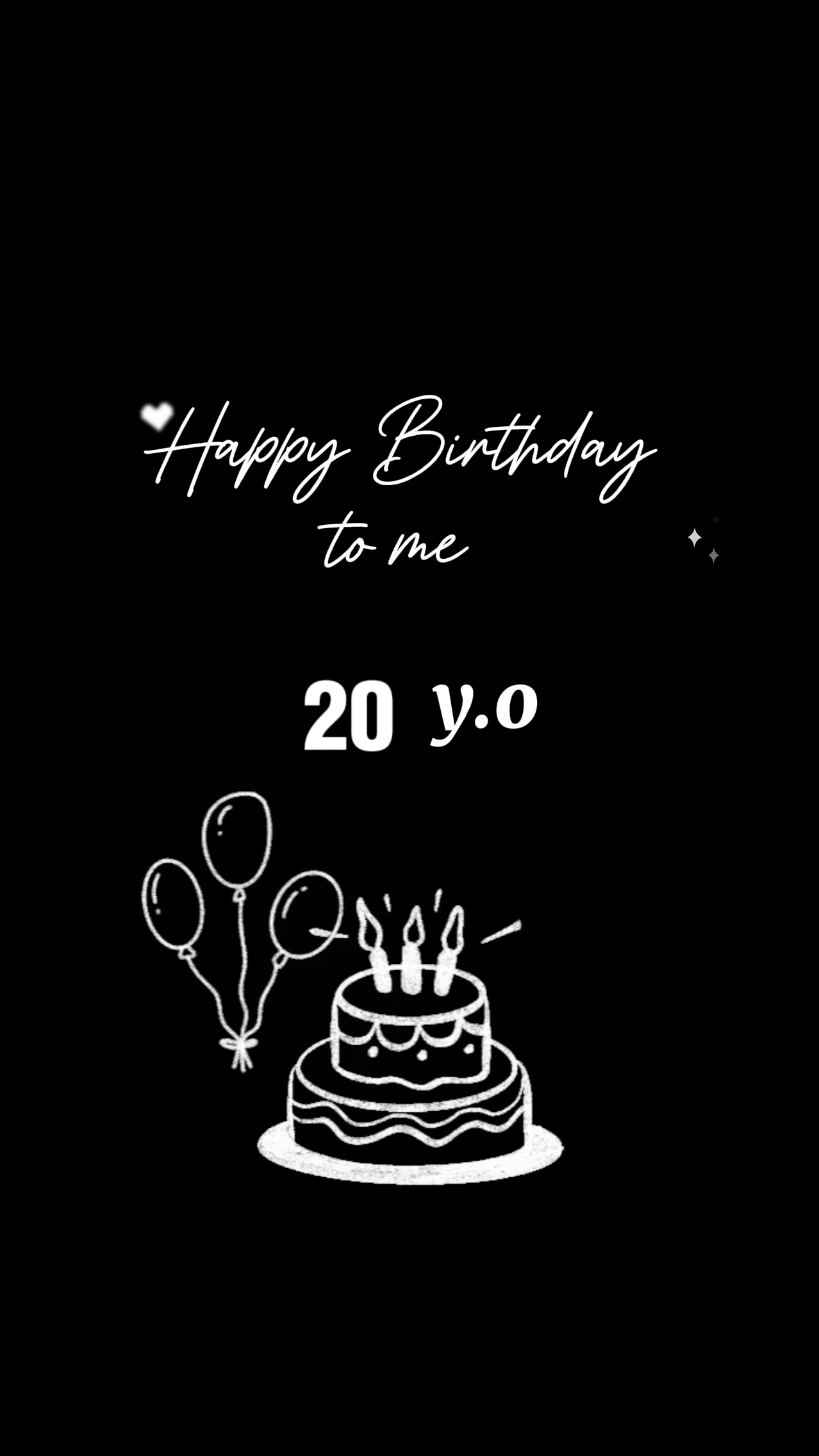 Selamat ulang tahun untukku