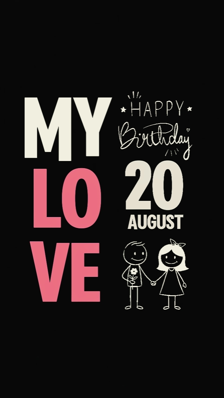 Geburtstag 20. August