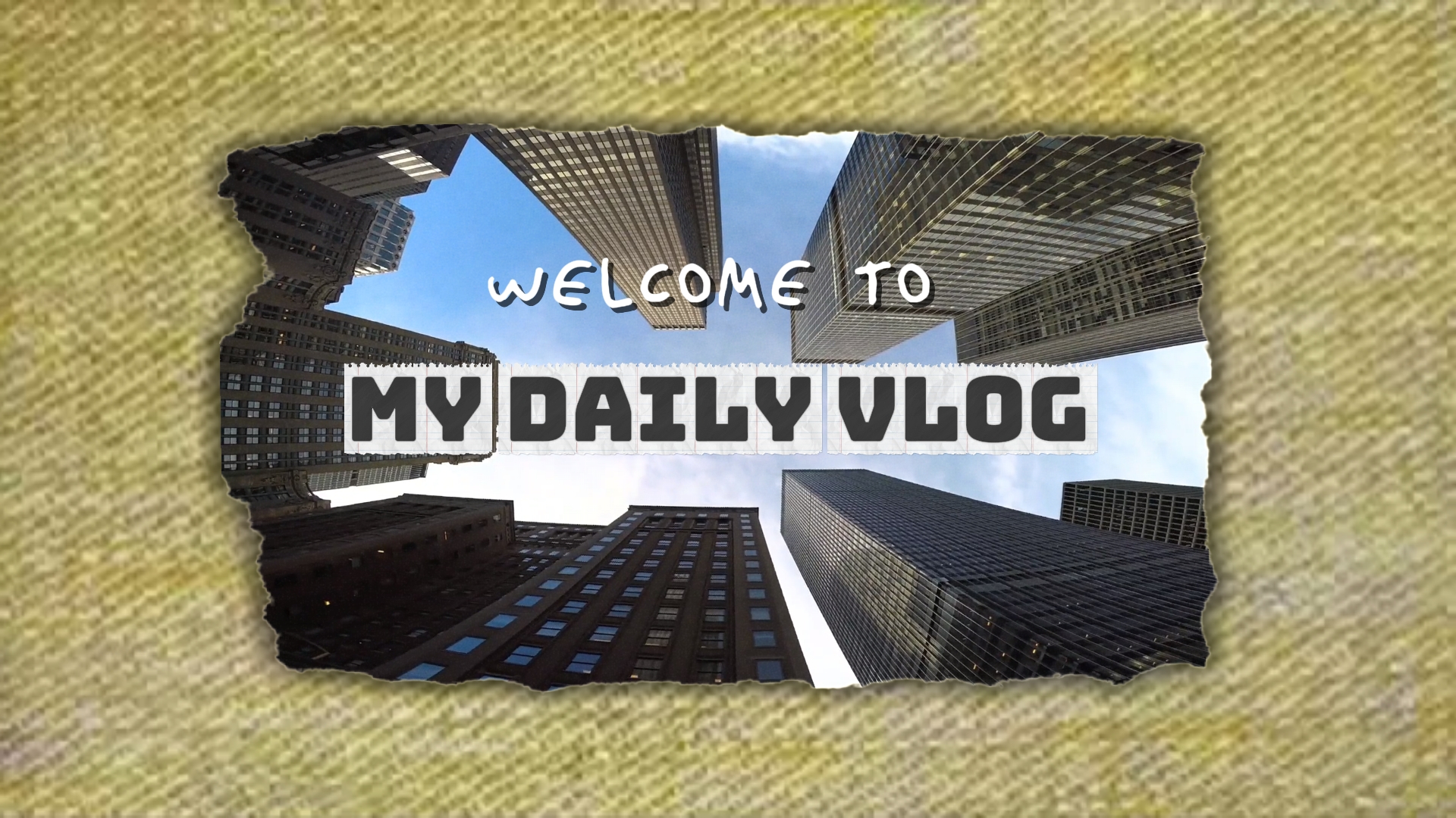 intro vlog 