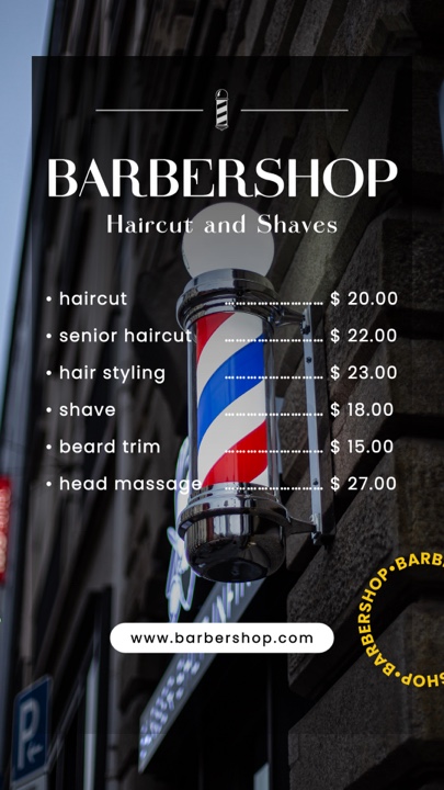 barbershop harga