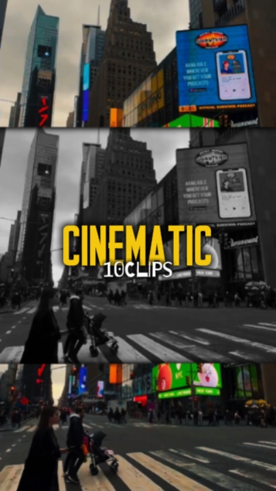 Cinematic 10 Clips