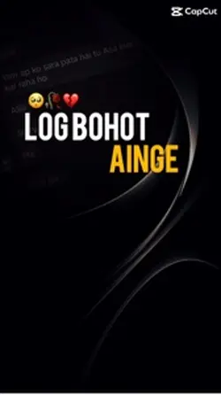 log bohot aayenge