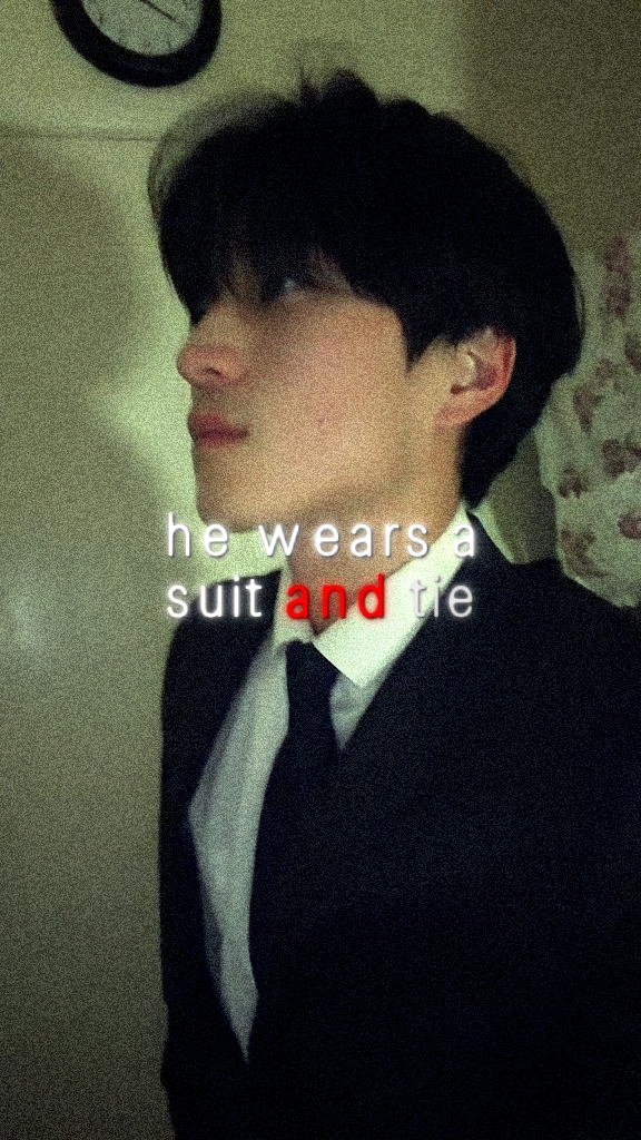 suit and tie