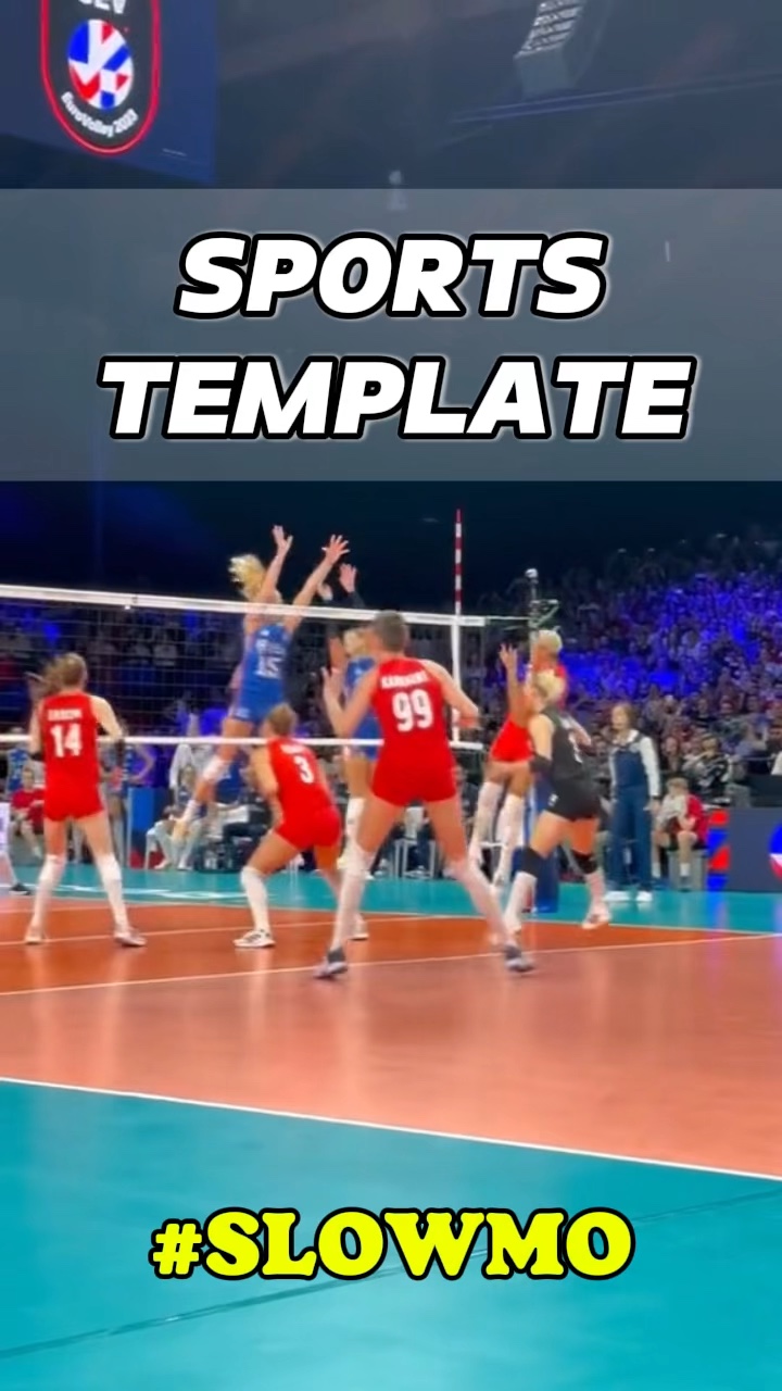Template ng Palakasan