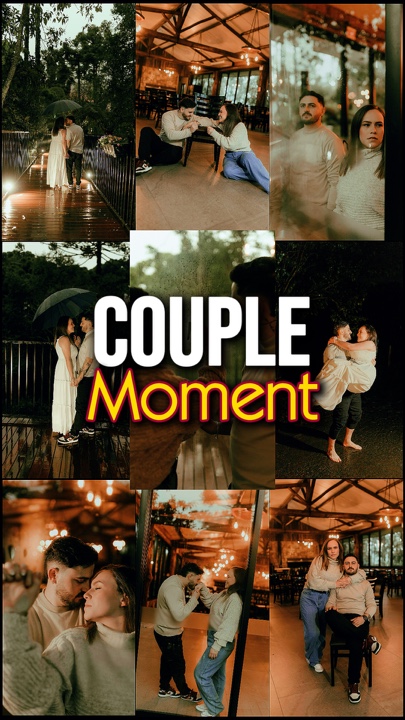 Couple moment 