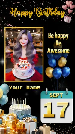 Birthday 17 Sep 2027