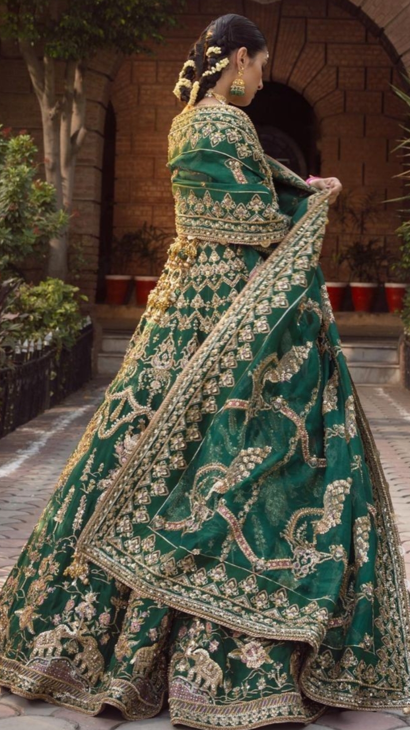 Indian Green bride