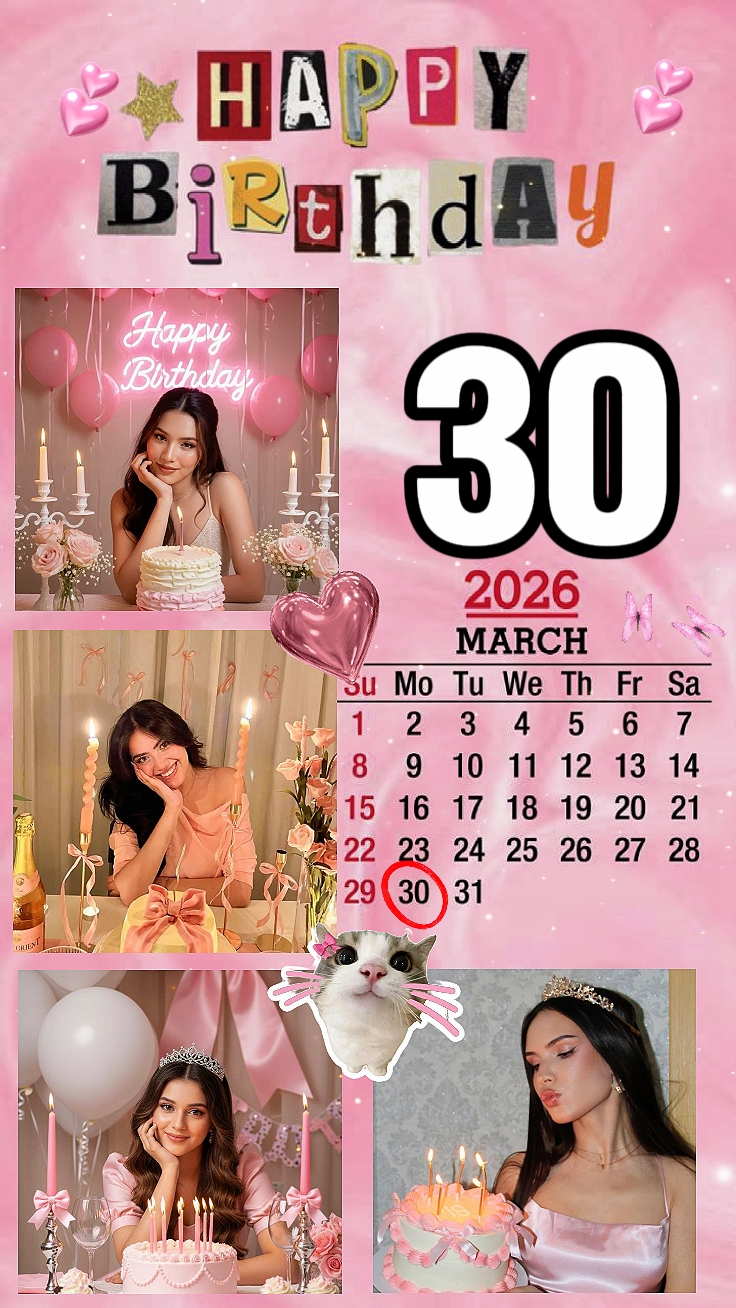 Anniversaire 30 mars 