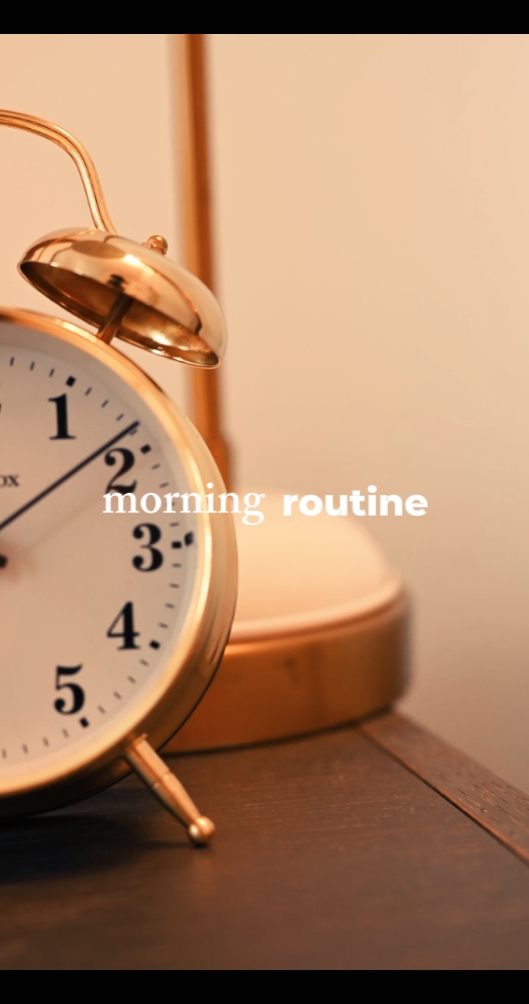 morning routine