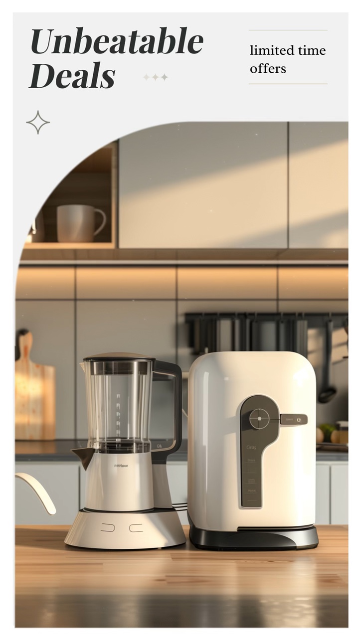 Digital Appliances, Small Appliances, Minimalist, Business Templates.