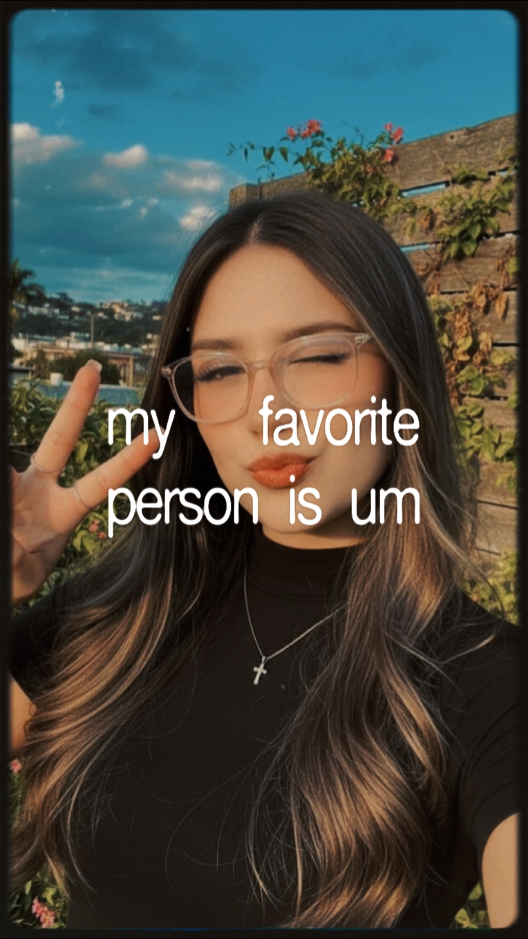 Mi persona favorita