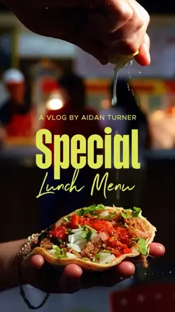 Special Lunch Menu