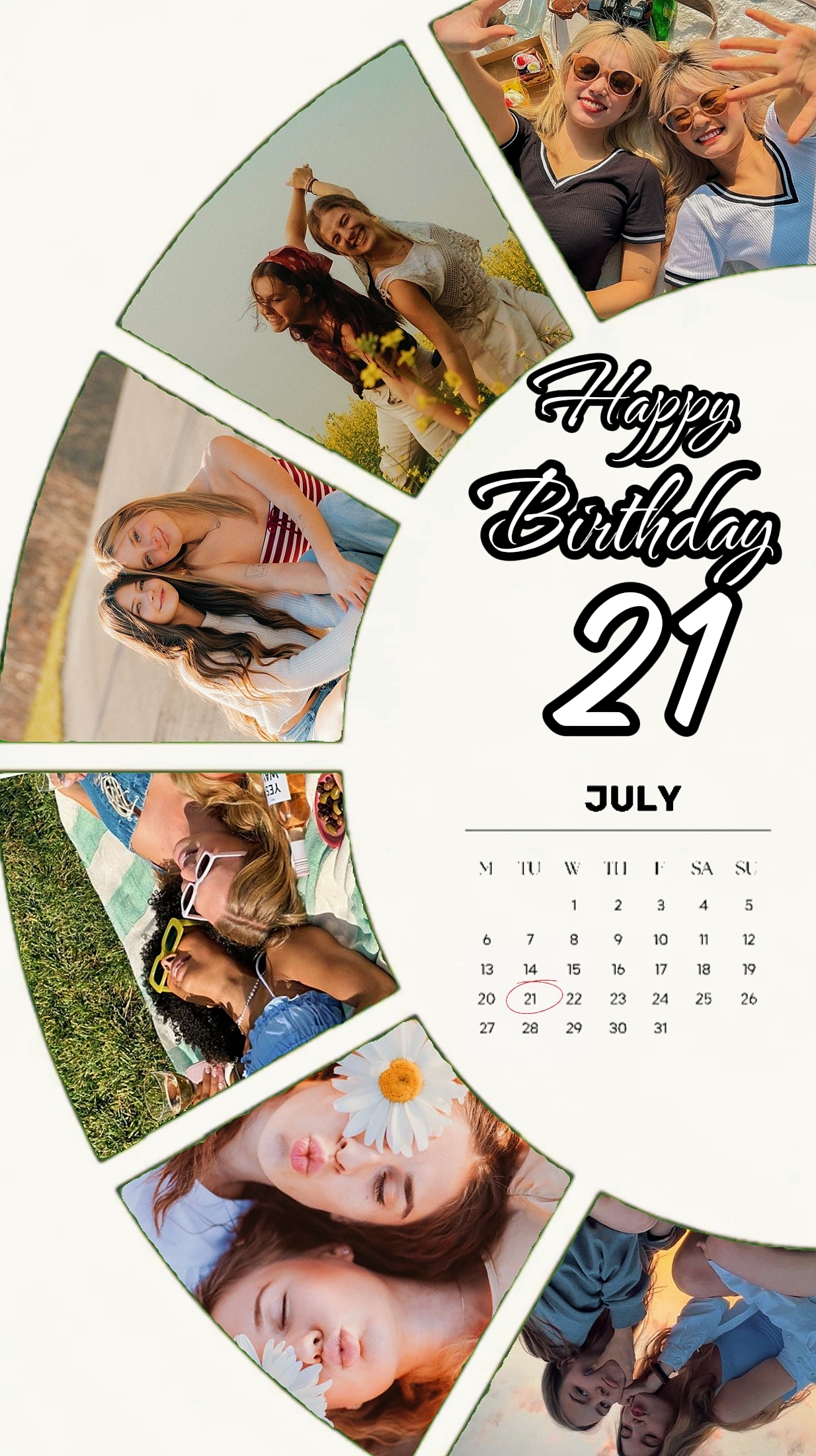 Aniversário 21 de julho 