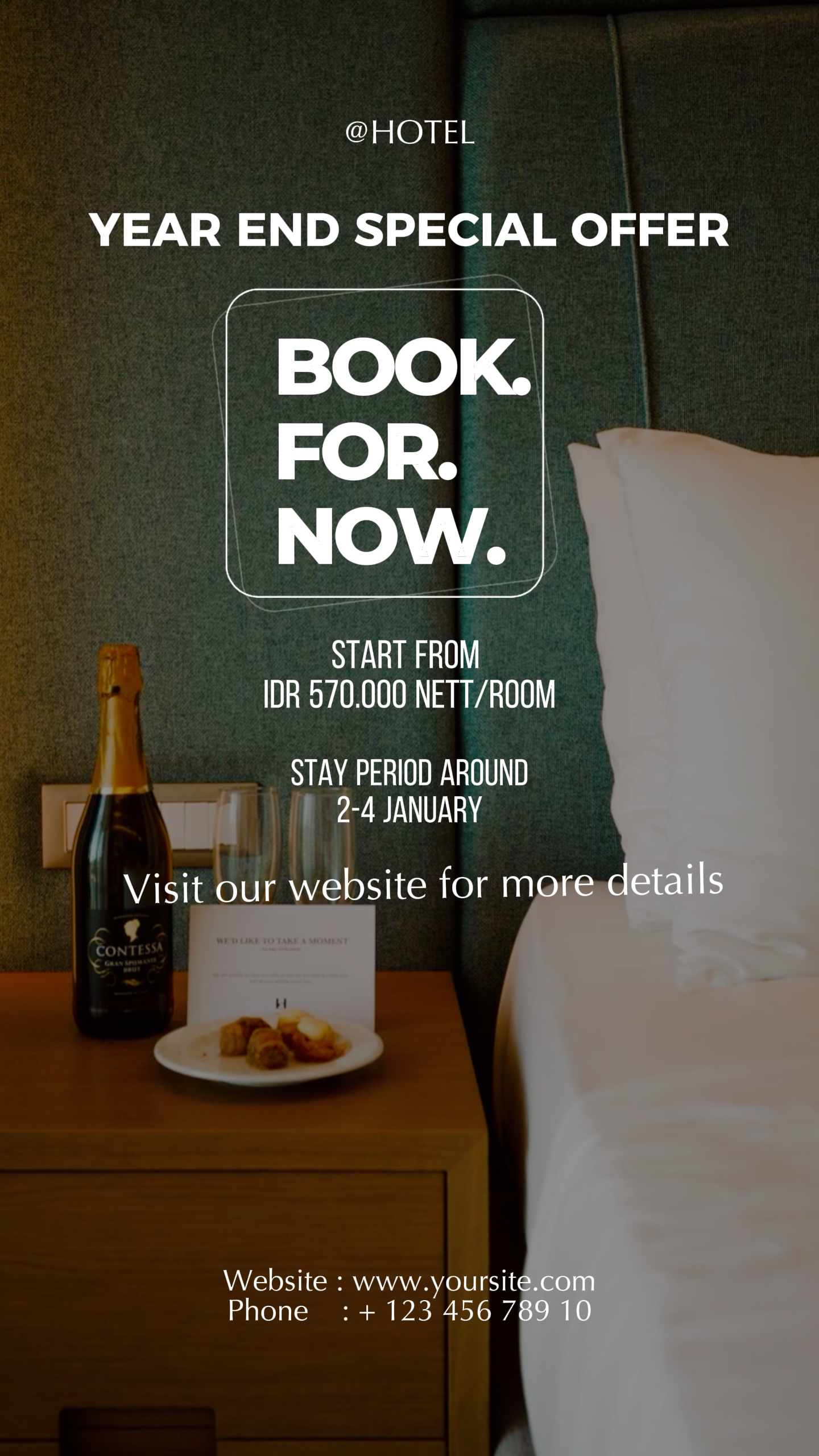 Venta promocional de hotel