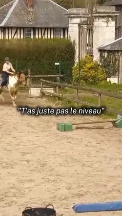 "Pas le niveau"