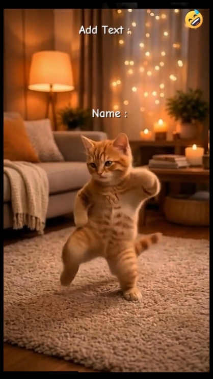 Gato Dançante Engraçado