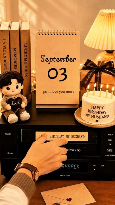 HBD Marido 03 de setembro