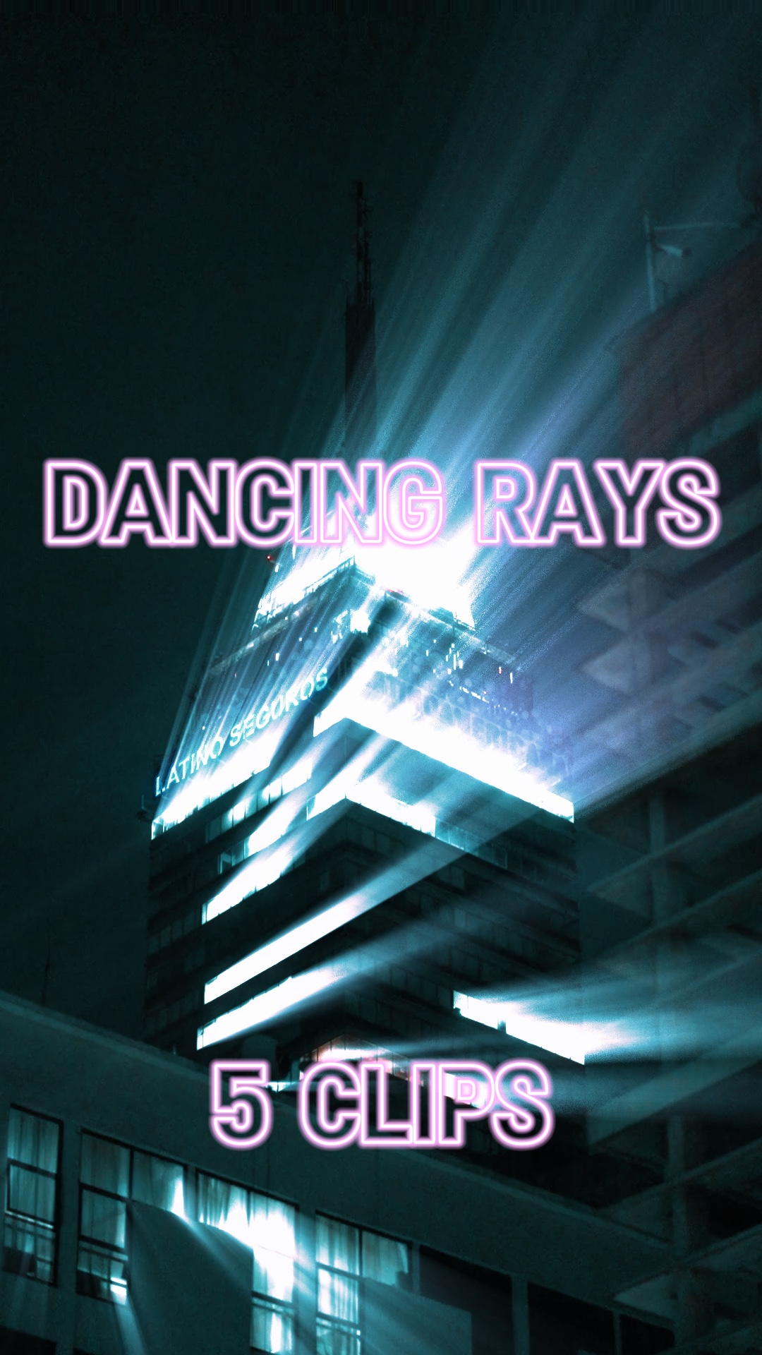 Rayos bailando