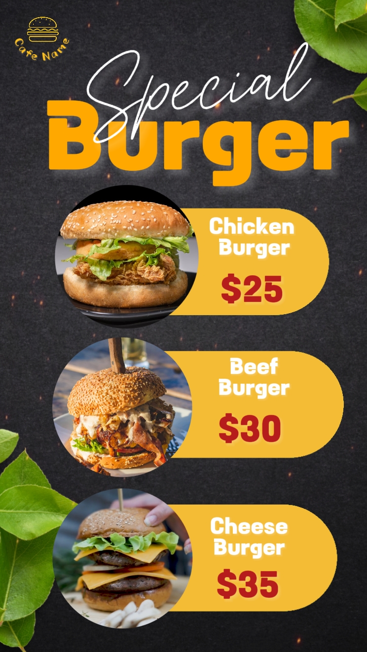 1 Burger Spesial