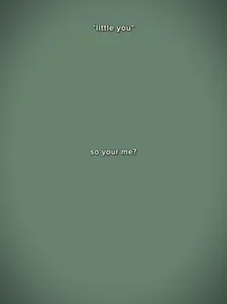 so your me? |