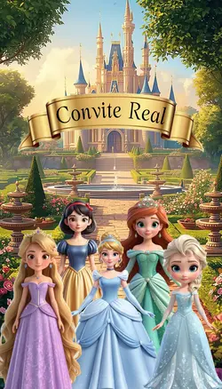 Convite Princesas