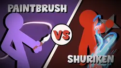 paint vs shuriken