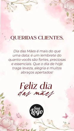 Feliz dia das Mães