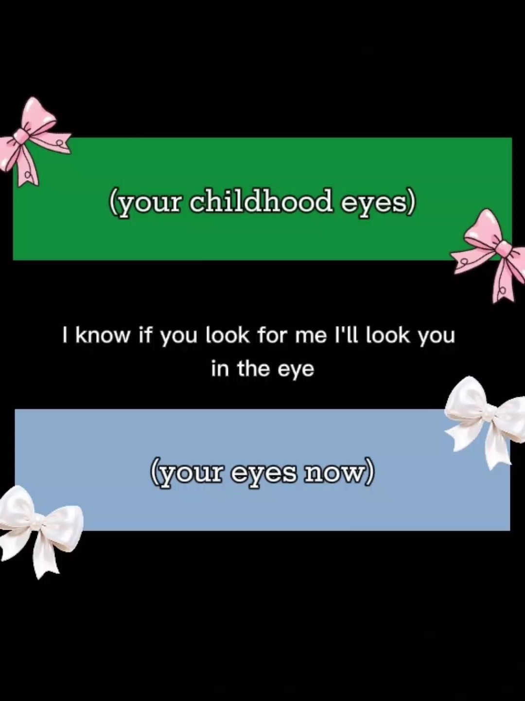 Olhos de infância