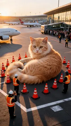 Runway Kitty