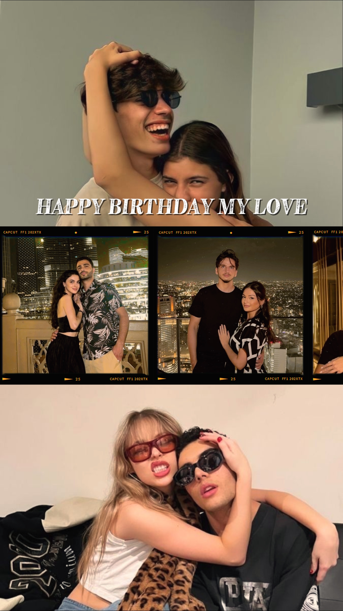Aniversário meu amor 