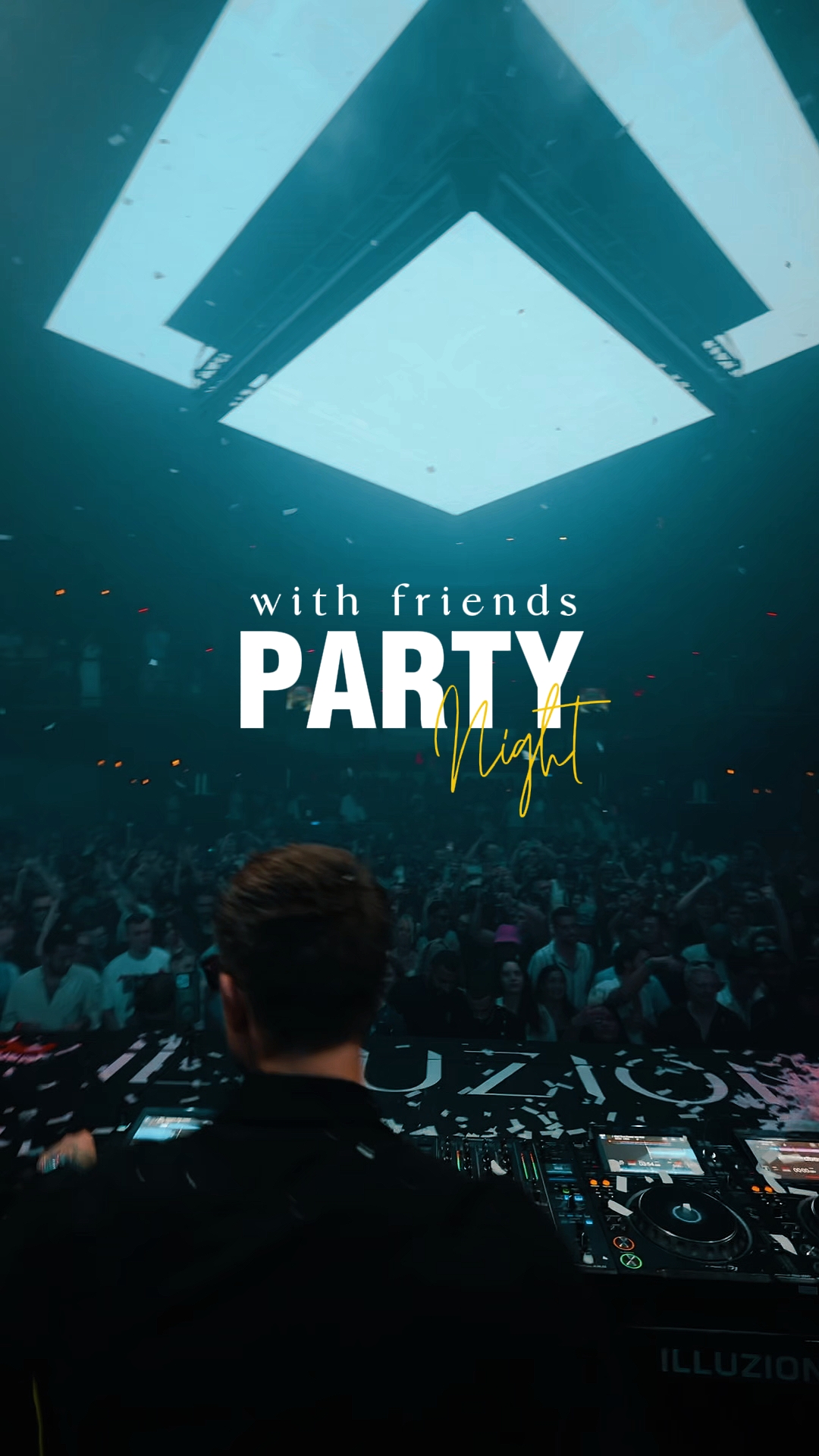 Festa com amigos 