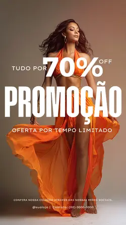 PROMOÇÃO 70%
