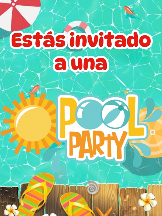 Convite Piscina Parte