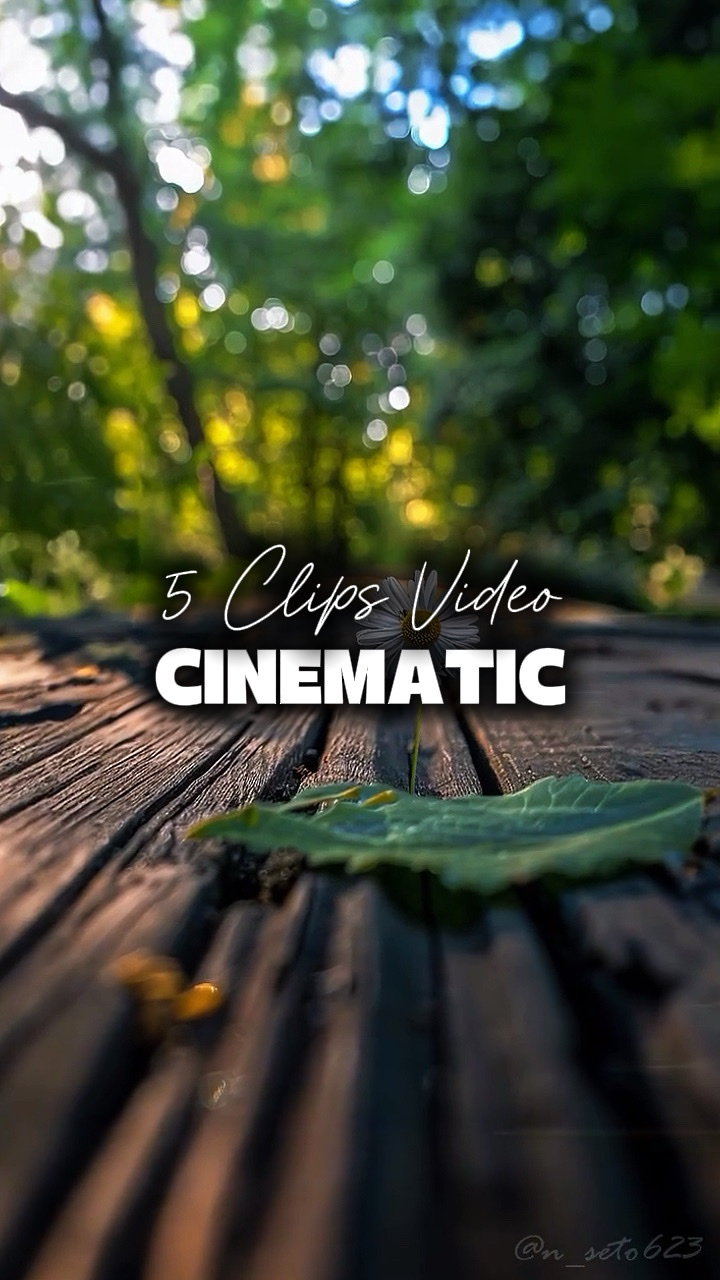 5 Videos Cinematic 