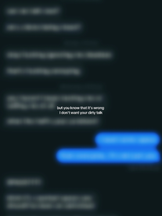 aku tidak menginginkanmu 