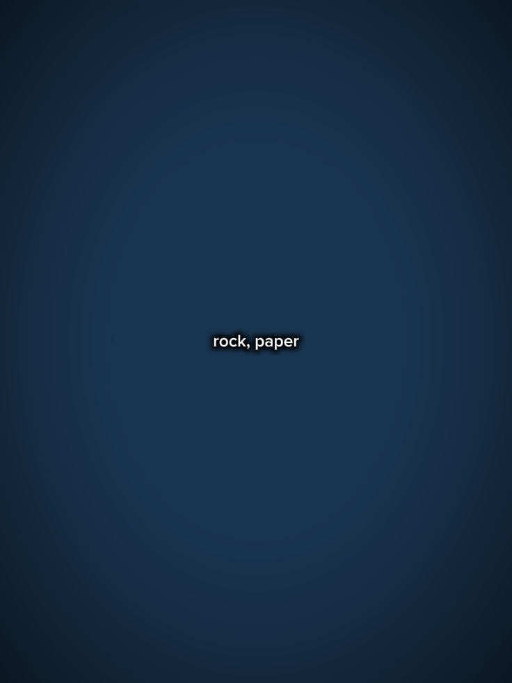 Du papier de roche?