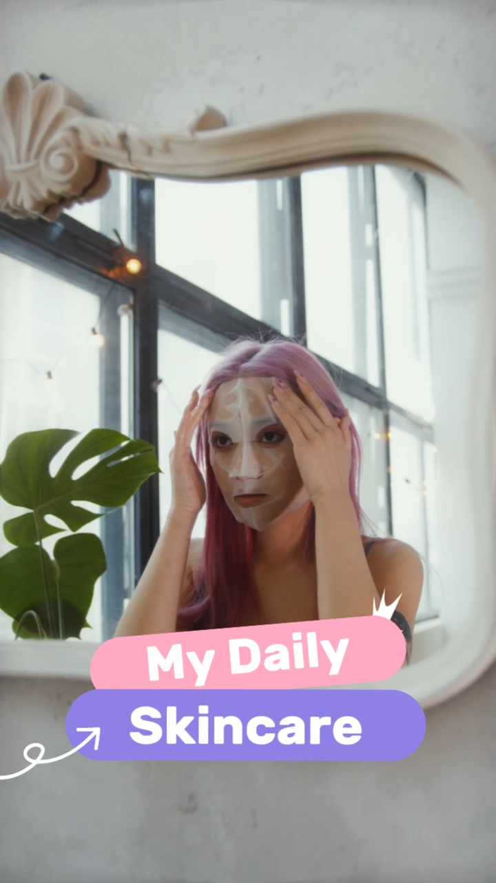 Skincare Step Product Display Tiktok Style