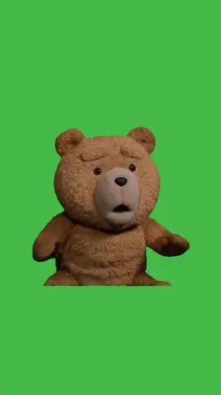 Ted Running Away