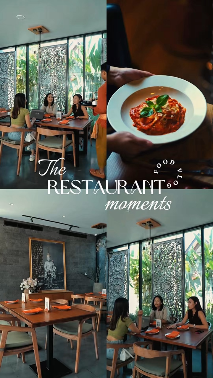 Momentos do restaurante